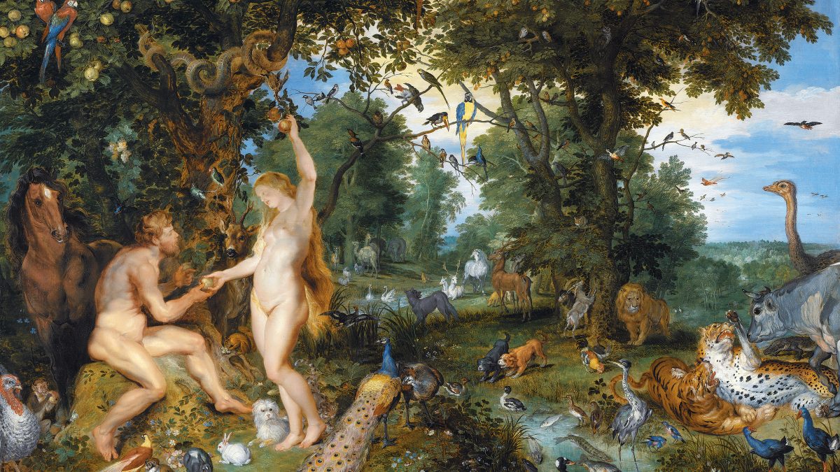 YARATILIŞ: Jan Brueghel and Peter Paul Rubens — The Garden Of Eden with The fall of Man