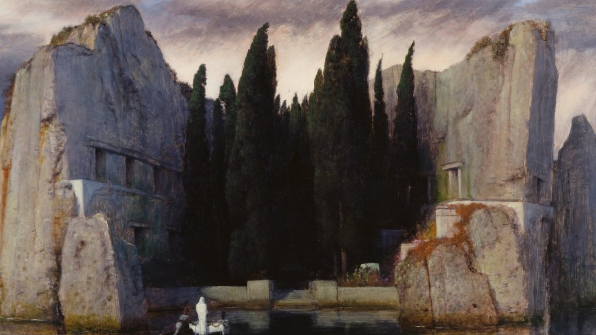 Yaşamın Sonu: Island of the Dead — Arnold Böcklin, 1880